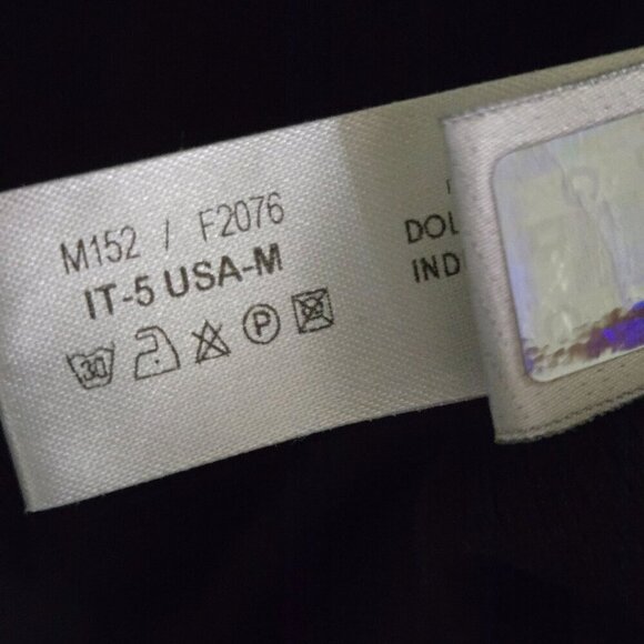 Dolce & Gabbana Genuine Black Italia T Shirt Size M - Picture 7 of 8